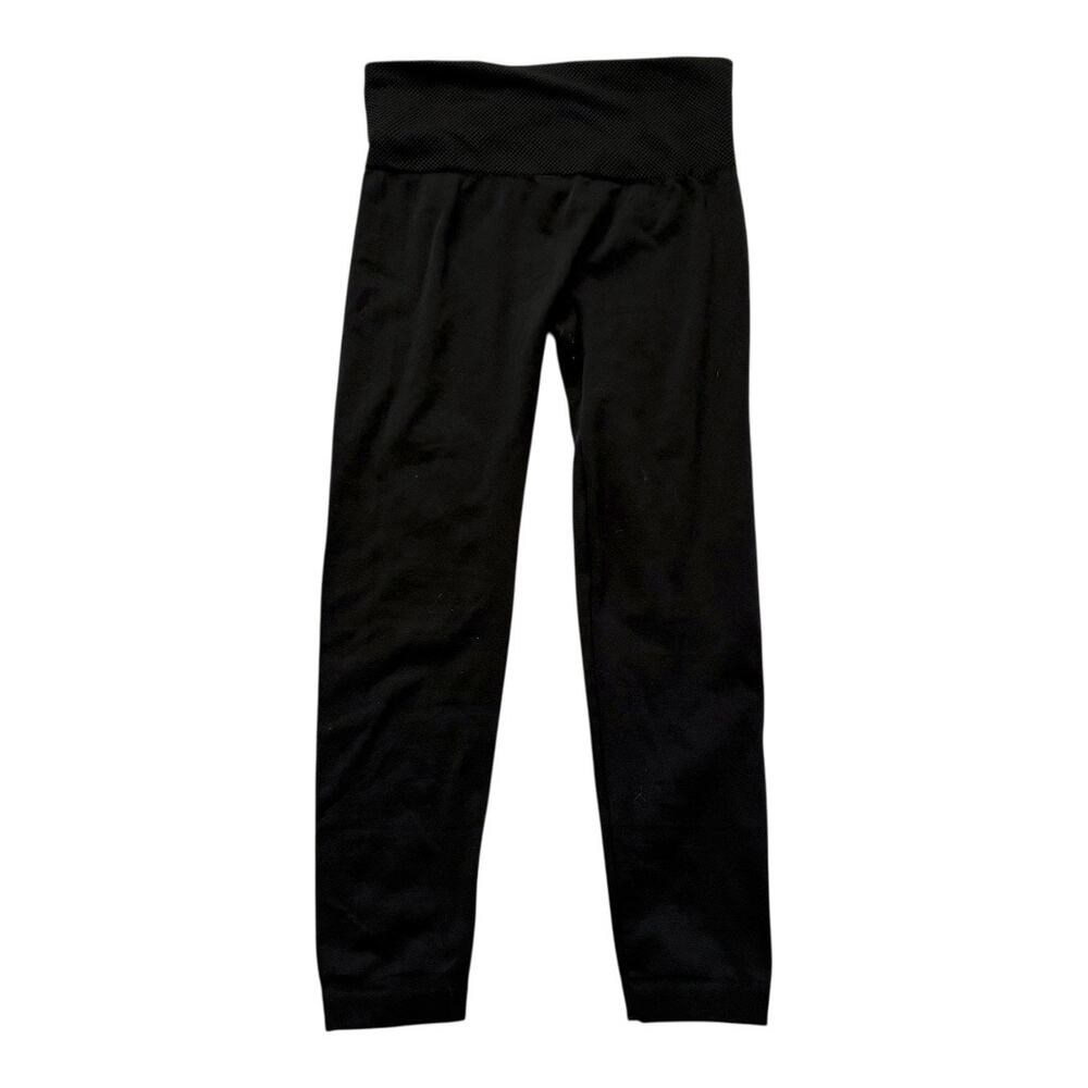 Yelete Leggings - Plus Size 0X to 2X - Black High Rise, Thick & Warm